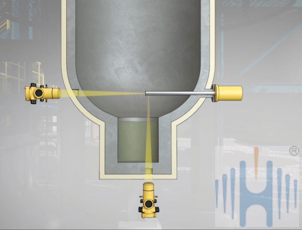 尿素蒸发器液位测量和限位测量HBRD雷达液位计 尿素蒸发器液位测量和限位测量HBRD雷达液位计